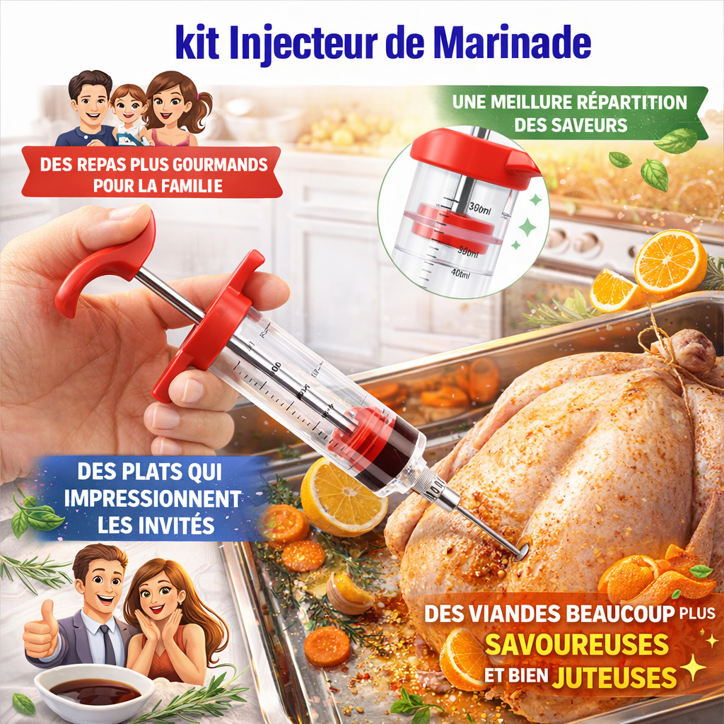kit Injecteur de Marinade