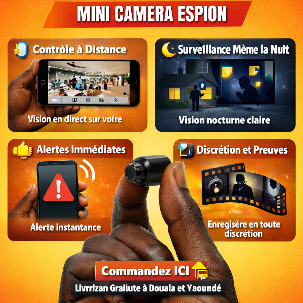 Mini camera espion