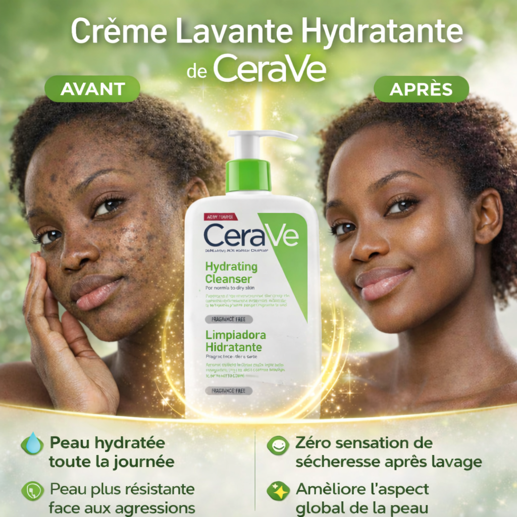 Crème Lavante Hydratante de CeraVe