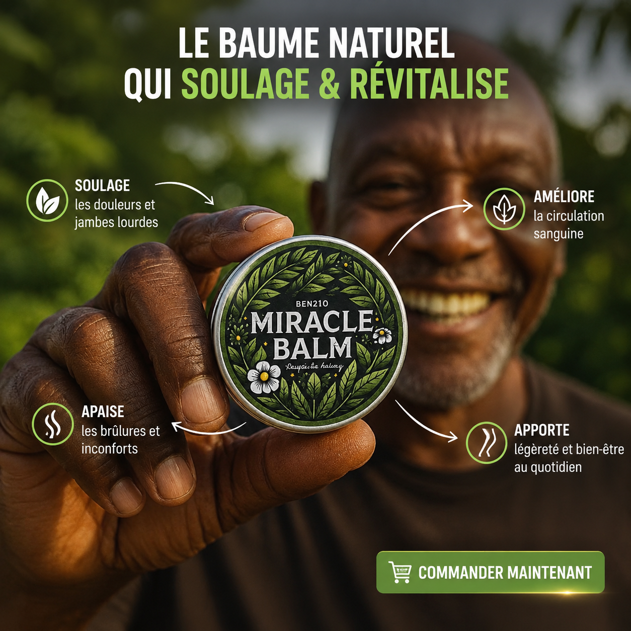 Miracle Balm-SOULAGE VARICES, JAMBES LOURDES