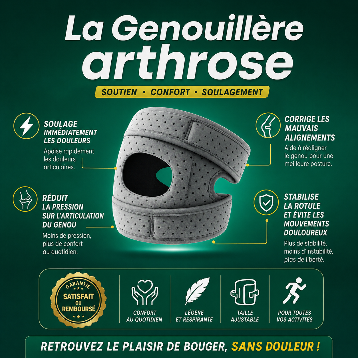 genouillère orthopédique