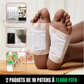 Patchs KINOKI - Soulage, détoxifie, purifie