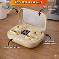 ecouteurs  4 en 1
